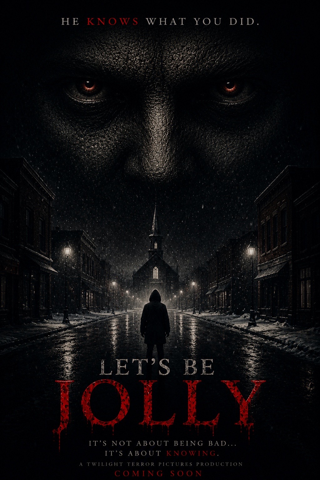 Let's Be Jolly Character Mood Poster